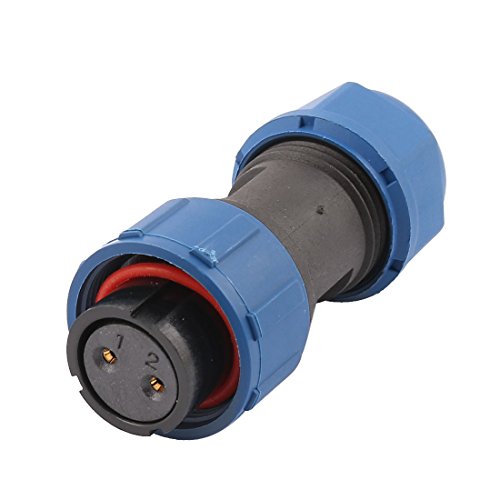 Conector aviación 2 polos SP1710/S 500V AC miniatura 1