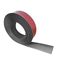 Vinyl Floor Transition Strip Self Adhesive 2"×10' Gray Wood Grain Floor Divider Strip Flooring Transition Strips for Laminate Flooring, Uneven Floors, Carpet, Tiles(10FT,2in,Gray Wood Grain)