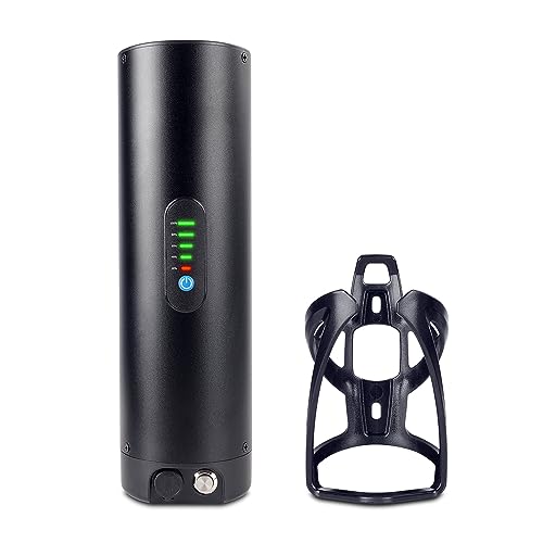 PANDA CYCLE Batterie Vélo Électrique 48V Li-ION Lithium BMS pour Moteur 250W -650 W E-Bike Pedelec Down Tube Bouteille Cellules Efficaces Batterie Mini Bouteille Ebike Batterie avec Chargeur