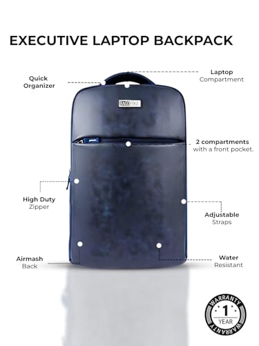 Image of Large 40 L Premium Executive Laptop backpack