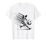 Cadeau Joueur Foot, Cadeau Drôle Joueur Football, Ballon T-Shirt