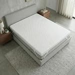 Topper Viscoelástico 135×190 cm – Grosor 8 cm | Fabricado en España | Alivia la Presión | Reduce la Tensión Corporal | 100 % Viscoelástica | Funda Transpirable Desenfundable y Lavable | CertiPUR