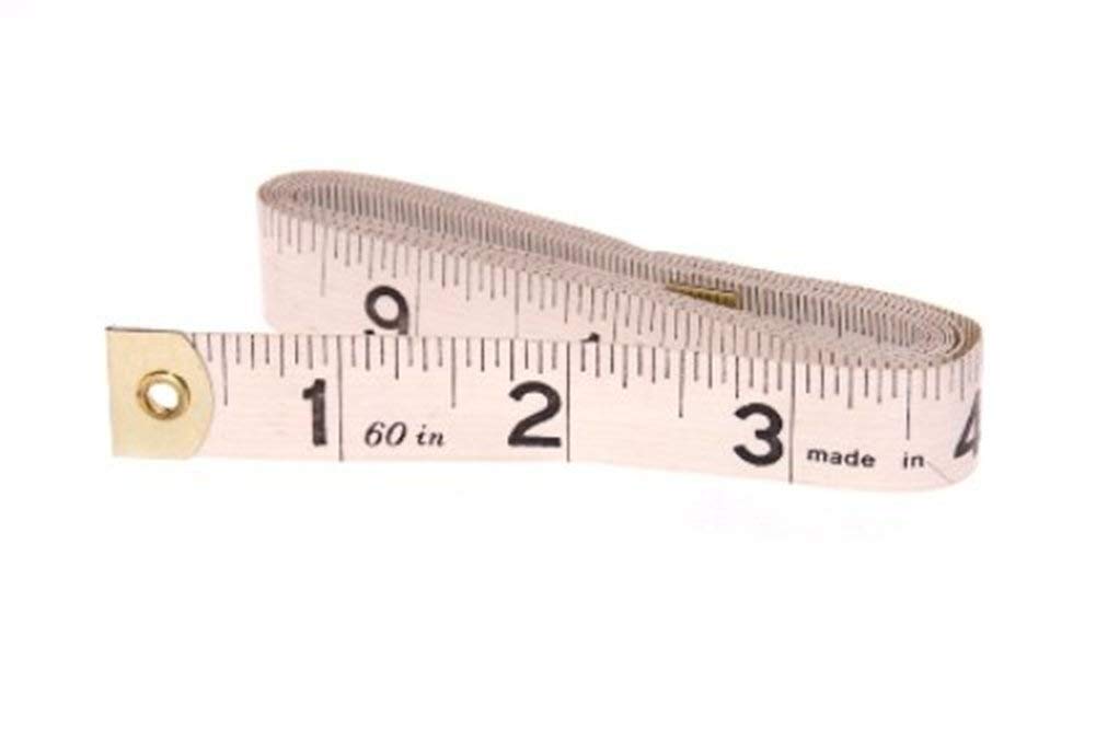 RWRAPS 150 cm Regla/Metro Flexible de Plástico Blando Cinta Métrica para Coser Confección Tela Dimensiones del Cuerpo Cinta Métrica Plana Muy Práctica y Popular Durable