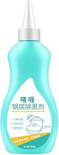 Gel Cleaner For Cookware Bottom, Powerful Stainless Steel Cookware Cleaning Paste, Stubborn Grease & Grime Remover Bubble Spray, Bottom Of The Pot Black Scale Cleaner ( Color : 1Count (Pack of 1) )