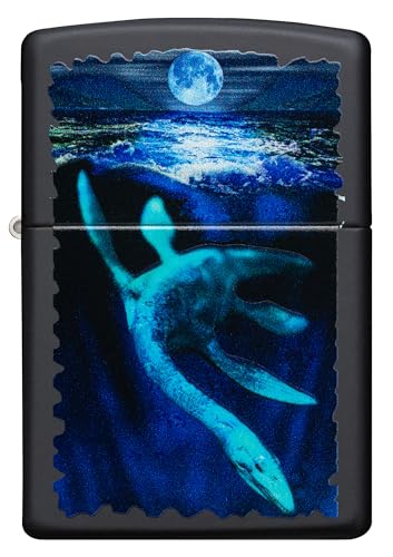 Encendedor Zippo Black Light Loch Ness Diseño de Bolsillo miniatura 2