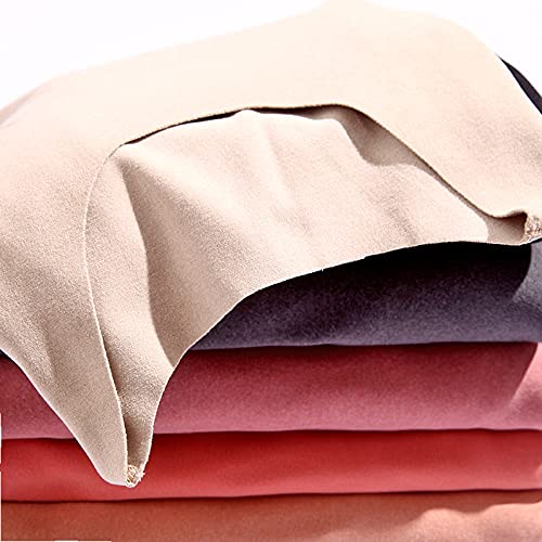 UKKO sous Vetement Thermique sous-Vêtements Thermiques sans Soudure Dames Shapewear Shapewear Auto-Chauffage Et Culotte en Molleton Vêtements d'automne-Apricot,XXL