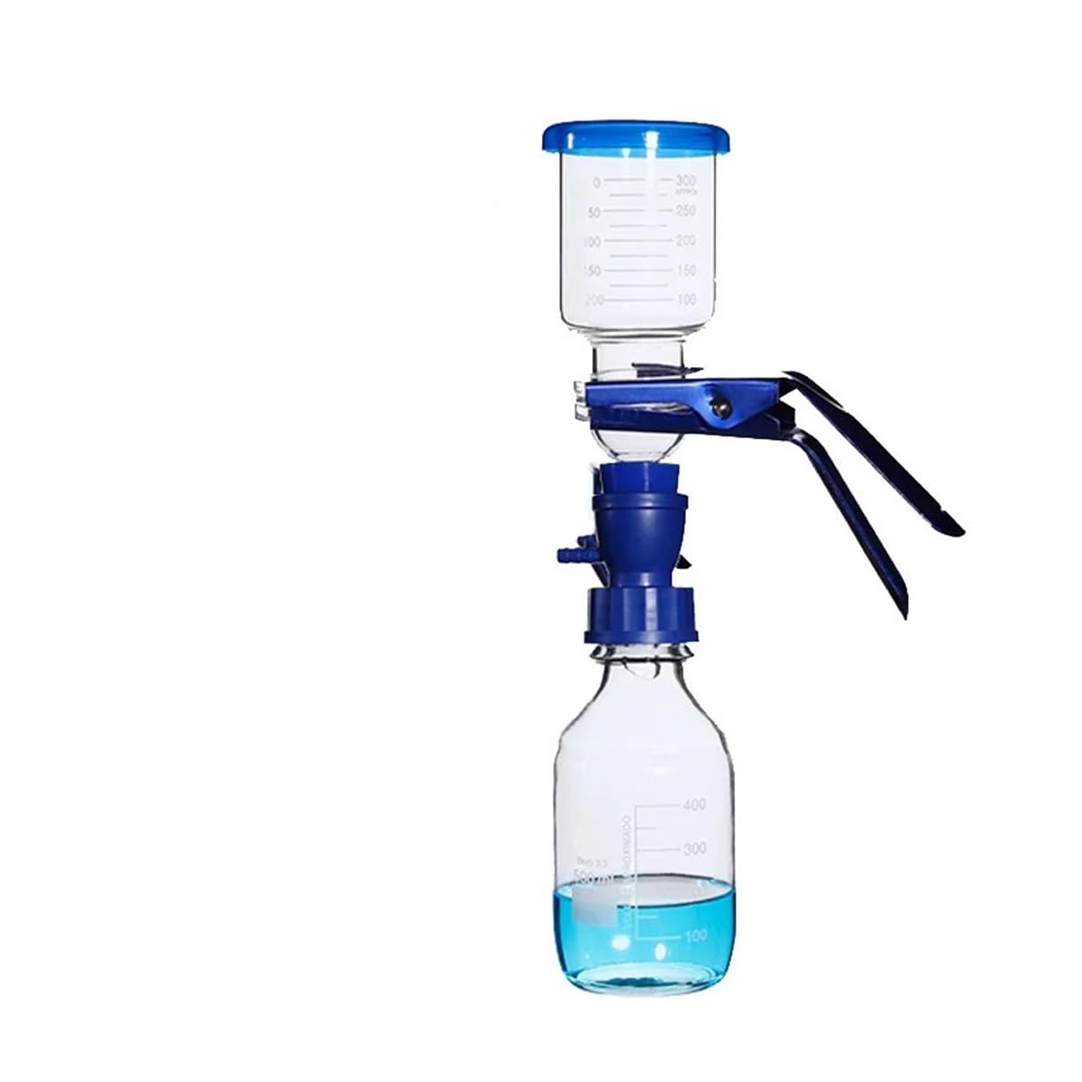 Dispositivo de núcleo de arena de laboratorio, adaptador de tornillo GL45 for disolvente, aparato de filtración al vacío de vidrio, 500/1000 ml(500ml set)
