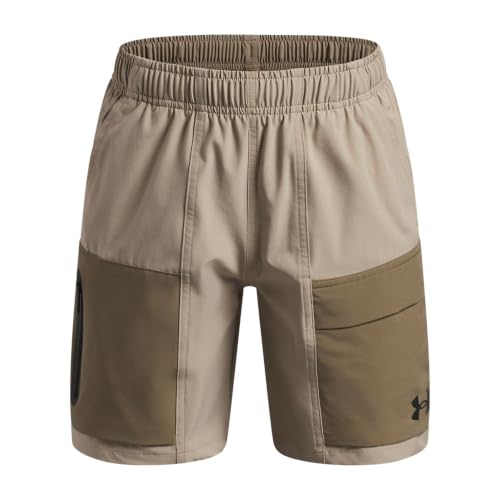 Short tissé Under Armour Unstoppable 10-12 ans anti-transpiration enfant