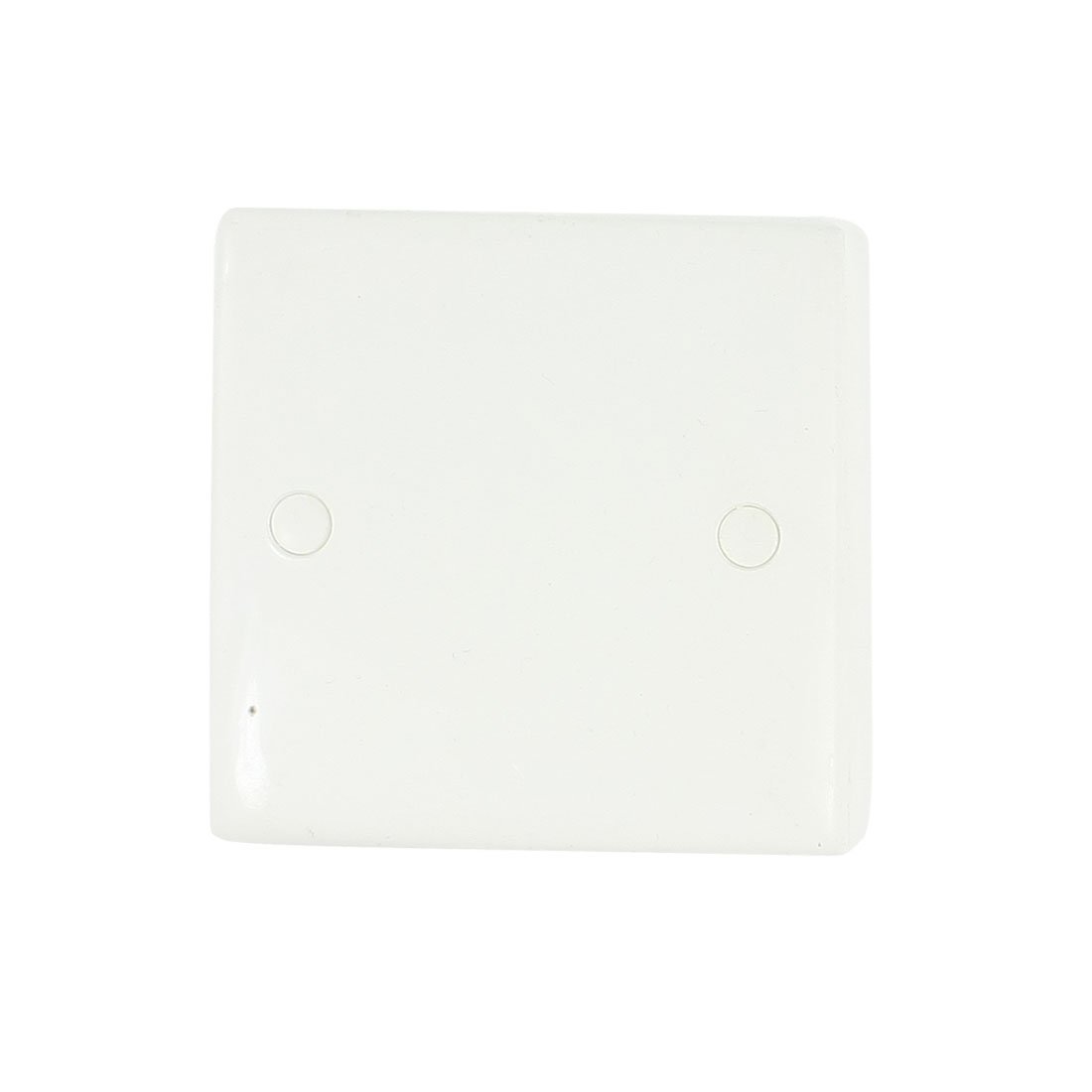 Buy uxcell 86mm x 86mm White PVC Square Switch Junction Box Cover Panel