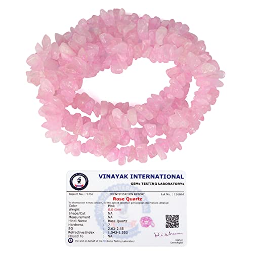 Image of Reiki Crystal Products Certified Natural Crystal Stone Chip Mala Necklace Collection for Men & Women, Reiki Energized Gemstone Jewellery for Meditation, Yoga, Spiritual Styling & Everyday Wear, Multiple Stone Variants