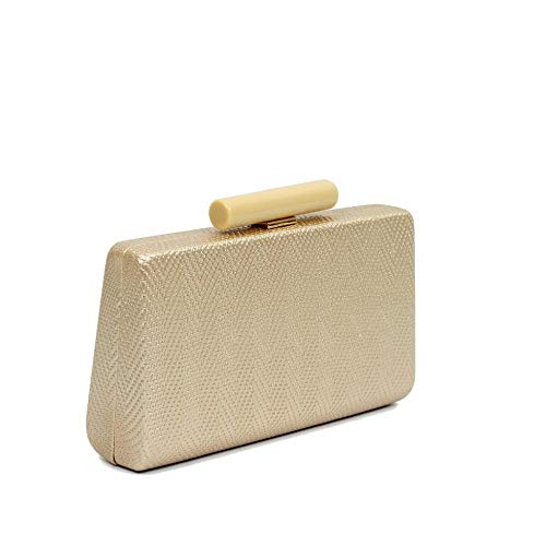 Bolsa Cláudia Mourão (bk2629) Laminado Ouro