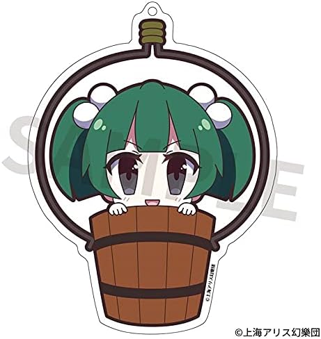 Amazon 東方project アクリルキーホルダー ゆるっととうほう 92 キスメ アニメ 萌えグッズ 通販