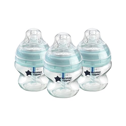 Tommee Tippee AntiColic Baby Bottles, Slow Flow BreastLike Nipple and