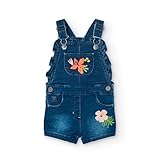 Kinderbekleidung Boboli Mädchen Sunny Days Jeans Latzhose kurz-104 - Kindermode : Mädchen