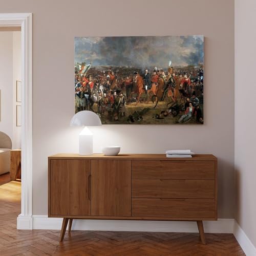 La Bataille de Waterloo tableau décoratif pour un bureau inspirant - 6