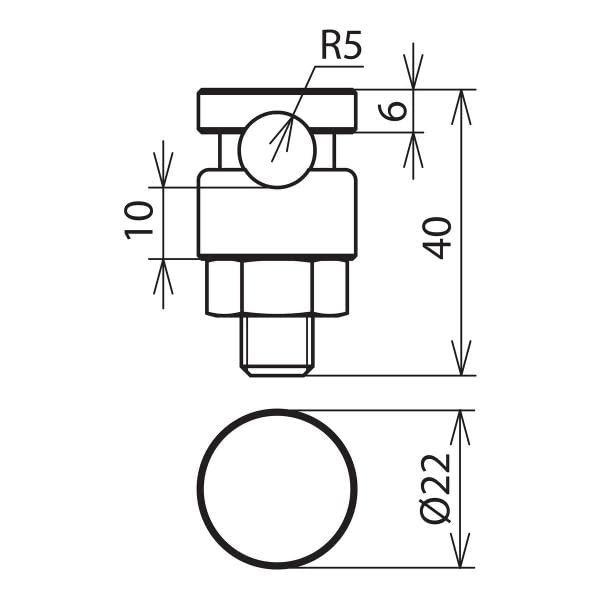 Dehn 301009 conector ks soluciona la corrosión en uniones de tierra 6-10mm 3