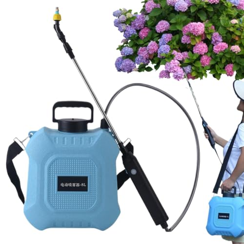 Pulverizador A Batería - Recargable Mochila Portátil Ajustable - Pulverizador De Jardín A Batería - para Patio Parque Granja Exterior Nebulización Limpieza Lavado Coches