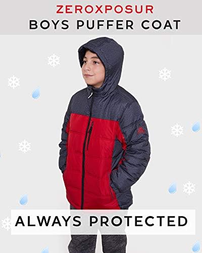 ZeroXposur Boys Puffer Jacket Fleece 