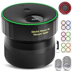 ATTKBIZ Electric Mason Jar Vacuum Sealer (Lightning Deal)