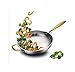 wok Wok Fridy Pan Dépôt en acier inoxydable antiadhésif sans revêtement Moins de fumée Multi-fonction Induction Cuisinière à induction (Size : 30cm)