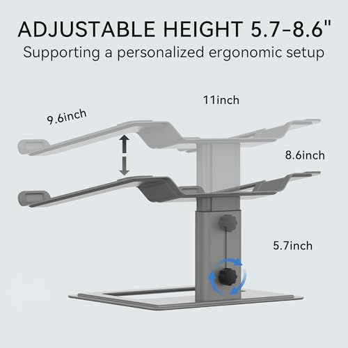 SOUNDANCE Adjustable Aluminum Laptop Stand — view 8