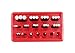 Accusize Industrial Tools U.S. and Metric Thread Measuring Wire Set with Thread Measuring Wire Holders, Eg06-1002