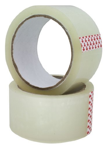 Preisvergleich Produktbild Timtina 12 Rollen Paketband Klebeband transparent Packband (12 Rollen, Transparent)