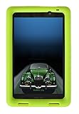 Bobj Rugged Case for ASUS MeMO Pad 7 Models ME176C, ME176CX, ME176CE, K013, K013C (Not for MeMO 7 LTE) - BobjGear Custom Fit - Patented Venting - Sound Amplification - Kid Friendly (Gotcha Green)