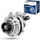 Alternator Fits for Honda Civic 2006 2007 2008 2009 2010 2011 L4 1.8L, 7-Groove Pulley, 80A 12V,