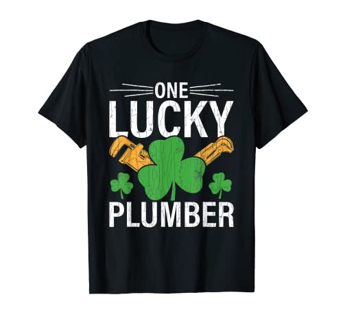 Un plombier porte-bonheur amusant pour la Saint-Patrick T-Shirt