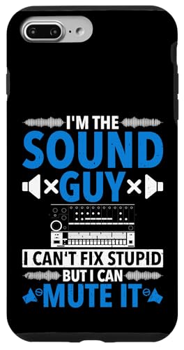 Técnico de sonido divertido Soy el tipo de sonido e ingeniero de sonido Carcasa para iPhone 7 Plus/8 Plus