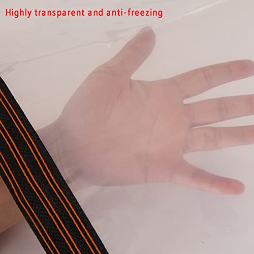 Bâche transparente étanche bâche de serre plastique 2x2m - 6