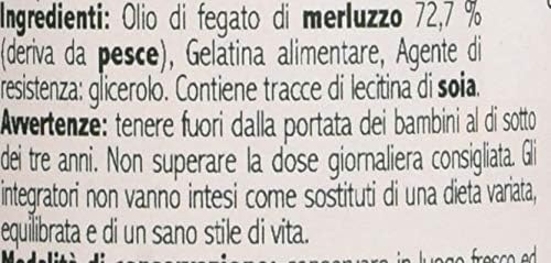 BODY SPRING Olio di Fegato di Merluzzo, 100 Capsule Molli : Amazon.it:  Salute e cura della persona