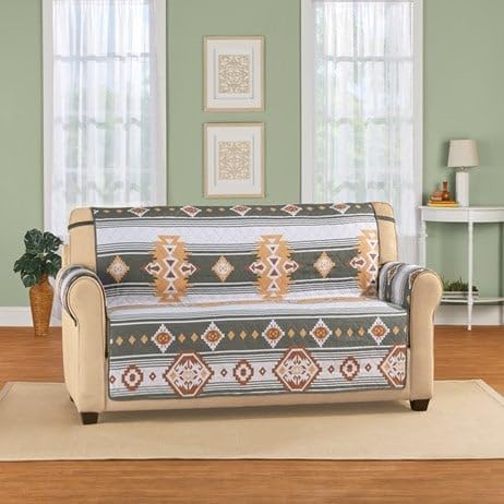 S M Ent. Bold Southwest Design Furniture Protector-Loveseat -Size- 75" x 88"