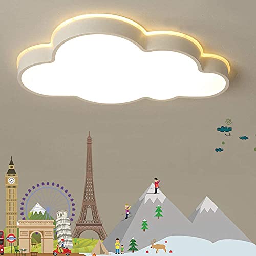 Plafonnier encastré pour jardin d'enfants et grand salon lumineux 21,5 pouces