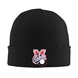 Sultanes-Mexico-de-Monterrey-Baseball-Team Skull Cap Beanie Hat Warm Cap Black Knit Hat for Men Women