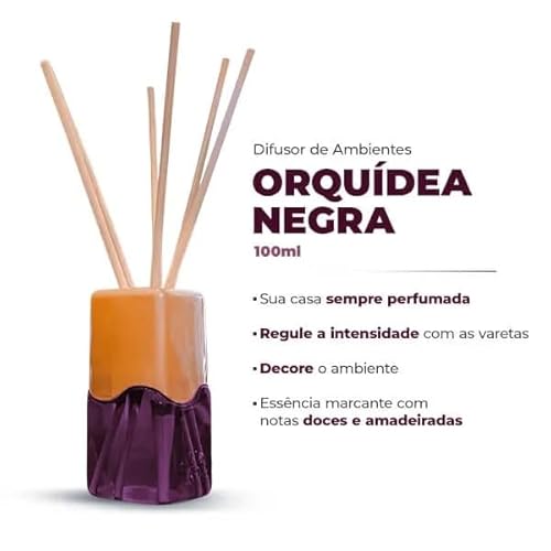 Coala Aromatizador de Ambiente Difusor de Aromas 100ml Orquidea Negra