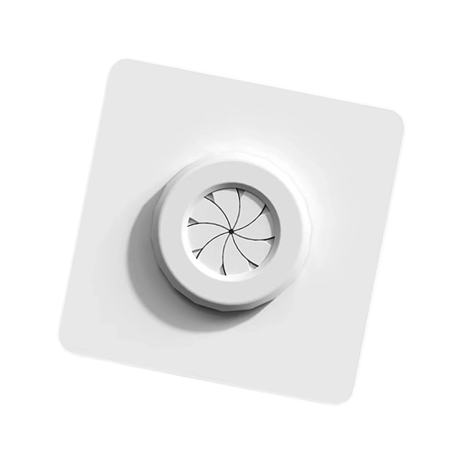 Fentency White Cable Cover Wall Blanks Panel With Outlet Hole Management Plate For 86 Type Outlets Easy Installation Wire Hiding Socket Decorative Panel