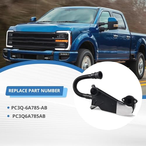 Image of PC3Z-6A785-A Air Oil Separator Assembly Compatible with Ford F250 F350 Super Duty 2023-2024 OR 2011+ 6.7L Powerstroke Diesel Replace# PC3Z-6A785-A, PC3Z6A785A