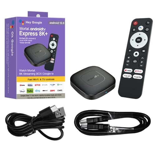 Fourmor 2024 Neuer 8K Ultra HD Streaming Media Player – Betriebssystem Android 13.0 – TV-Box mit integriertem YouTube Netflix – Dualband-WLAN-5G-Box-Mediaplayer mit integrierter Sprachfunktion Fourmor 2024 Neuer 8K Ultra HD Streaming Media Player – Betriebssystem Android 13.0 – TV-Box mit integriertem YouTube Netflix – Dualband-WLAN-5G-Box-Mediaplayer mit integrierter Sprachfunktion