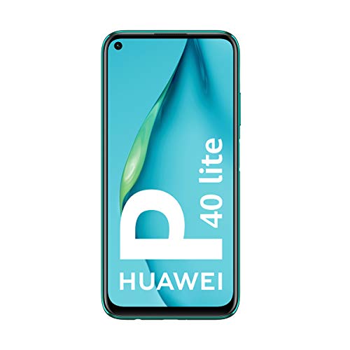 HUAWEI P40 Lite - Smartphone con Pantalla de 6.4" FullView (Kirin 810, 6 GB de RAM,128 GB de ROM, 48MP, Cuádruple cámara, Carga Rápida de 40W, Batería de 4200mAh) Verde + Band 4e Gris