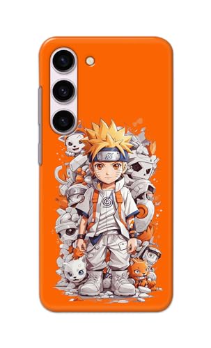 Image of Plastic Printfidaa Printed Hard Back Cover Case For Samsung Galaxy S23 5G Back Cover (Famous Anime Cartoon Character) -112, Multicolor
