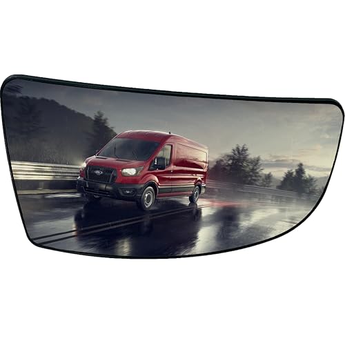 Blind Spot Mirror Replacement for Side View Mirror of Ford 2015 Transit T150 T250 T350 Van - Accessories by Utopicar (Right - Passenger Side)