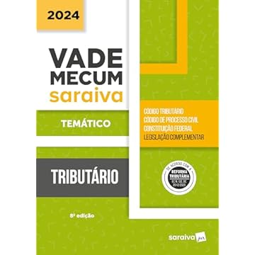 Capa do livro Vade Mecum Tributário - Temático - 8ª edição 2024