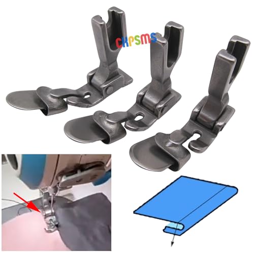 Set 1mm+2mm+3mm Pie para Dobladillo Plegable para Máquina de Coser miniatura 2