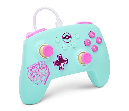 PowerA Manette filaire améliorée pour Nintendo Switch modèle Switch OLED et Nintendo Switch Lite accessoire de jeu manette de jeu manette filaire sous licence officielle Pokémon : Sweet Friends - vue 4