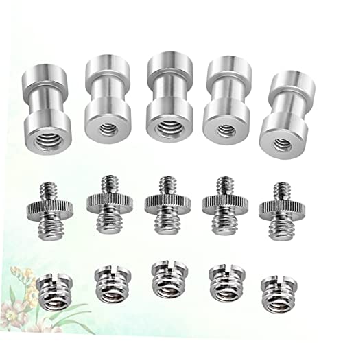 Adaptador de tornillo para trípode HEMOTON kit de 45 piezas de conversión para flash y focos 6