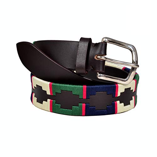 Argentine Polo Belts Hand Woven Unisex Top Grain Fashion Polo Leather Belt 100% Hand Made Belt PBRSI105