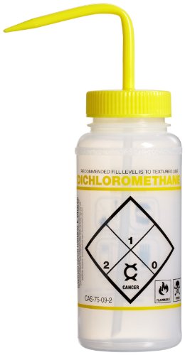 bel-art scienceware polietileno de baja densidad 2 Color boca ancha Frascos de lavado con etiqueta