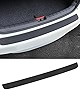 Pincuttee Rear Bumper Protector Guard for Car,Universal Black Rubber Scratch,Resistant Trunk Door Entry Guards,Accessorie Trim Cover Universal(1 Pack,Black Sport)